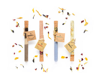 Set of 4 Natural Bath Shots Bracia Mydlarze
