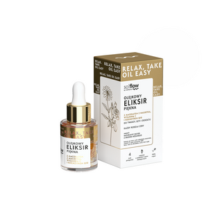 so!flow rosewood scented beauty oil elixir for face, neck, and neckline