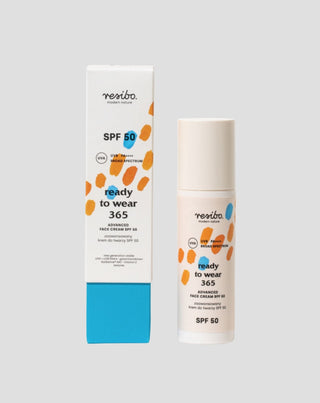 Resibo Ready to wear 365 advanced face cream SPF 50 to slow down skin aging - 3