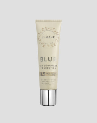 Lumene Blur 1.5 Fair Beige up to 16h high coverage smoothing foundation with SPF 15