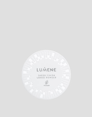 Lumene Sheer Finish Loose Translucent powder absorbing excess sebum