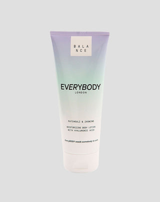 BALANCE moisturizing body lotion with hyaluronic acid Patchouli & Jasmin Everybody London