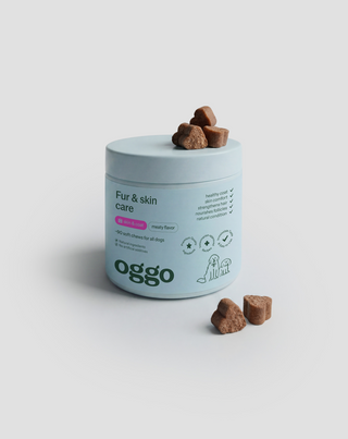 Fur & Skin supplement for dogs for beautiful coat and healthy skin Oggo 180 g - 3