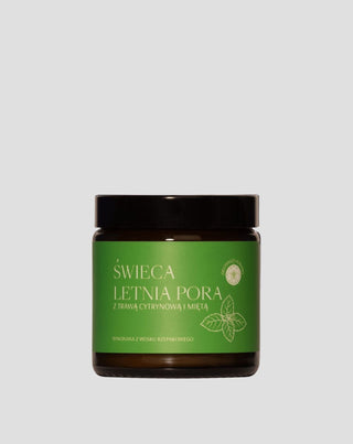 Mglife Summer Season lemongrass and mint scented candle