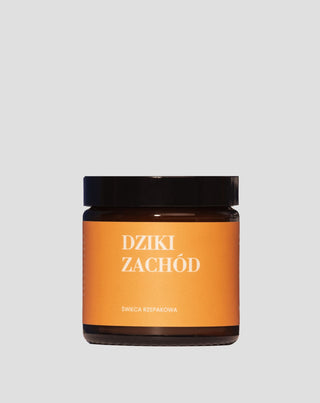 Natural rapeseed candle full of warmth and character with Wild West fragrance Mglife