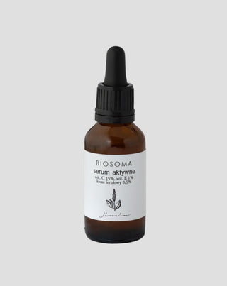 Facial Serum with 15% Vitamin C and Vitamin E, Brightening Discolouration Biosoma - 1