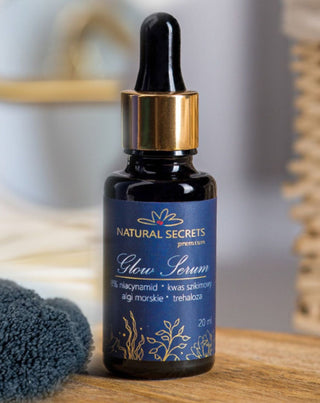 Natural Secrets niacinamide 8% facial serum suitable for acne-prone skin