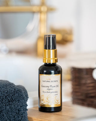 Natural Secrets luxury, 100% organic French gascon plum oil