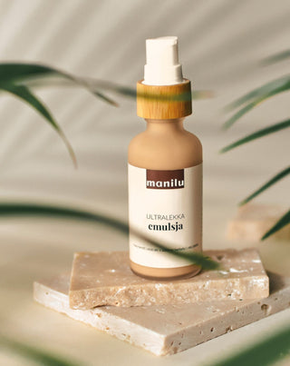 Light Emulsion for Oily and Combination Skin with Argan Oil and Niacinamide Manilu