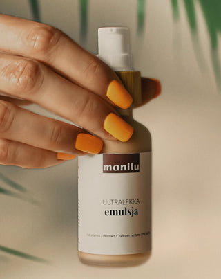 Light Emulsion for Oily and Combination Skin with Argan Oil and Niacinamide Manilu
