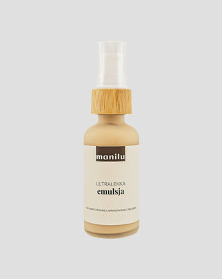 Light Emulsion for Oily and Combination Skin with Argan Oil and Niacinamide Manilu