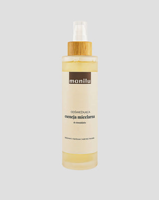 Manilu refreshing Micellar Essence for make up removal soothing irritation with D-panthenol