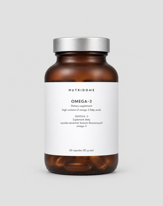 Omega-3 for immunity and proper functioning of the brain, heart, and vision 1100 mg/day Nutridome 60 pcs - 1