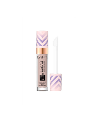 Eveline Liquid Camouflage waterproof camouflage concealer with hyaluronic acid No. 04 light almond