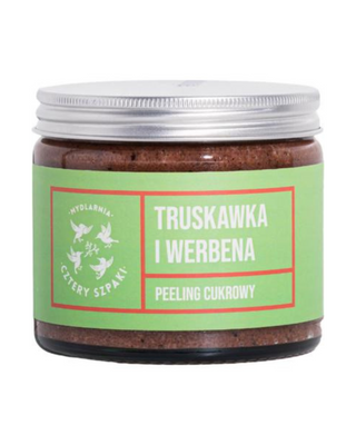 Strawberry and verbena firming and smoothing body scrub Mydlarnia Cztery Szpaki - 1