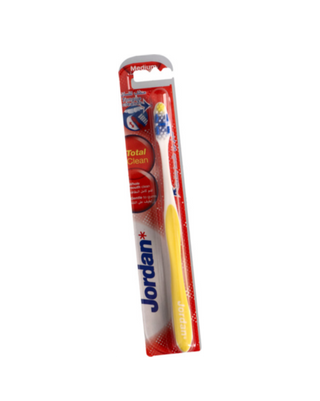 Multi-functional Total Clean Medium toothbrush to clean teeth and mouth Jordan