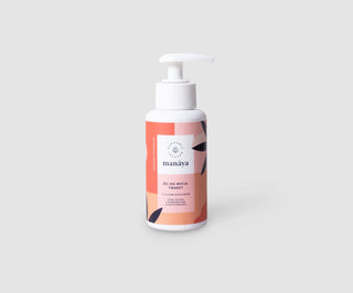 Manaya gentle cleansing face wash gel with hemp oil
