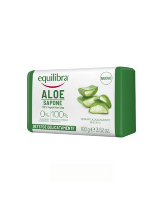 Equilibra aloe vera soap for washing the face, hands, the whole body, and intimate zones - 1