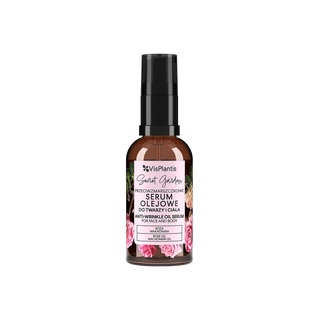 Vis Plantis rose oil for face and body enriched with macadamia oil