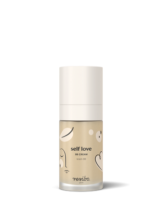Natural and Eco-Friendly Self Love BB Facial Cream in Light Beige Shade 30 ml Resibo