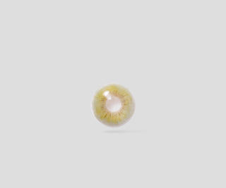 Green zero power monthly coloured contact lenses Green Moons No. 1 Ovio