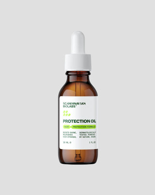 Scandinavian Biolabs hair oil with vitamin E hair protection oil