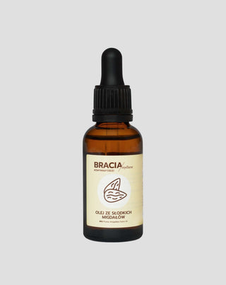 Sweet almond oil for irritated skin, with eczema and psoriasis Bracia Mydlarze - 1