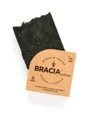 Antibacterial and Antifungal Solid Soap with Mud and Calamus Bracia Mydlarze