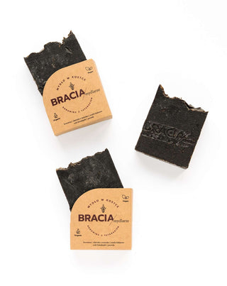 Antibacterial and Antifungal Solid Soap with Mud and Calamus Bracia Mydlarze
