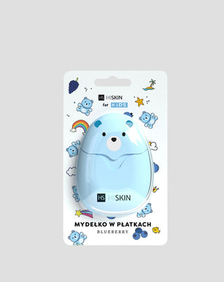 Blue soap flakes for children Blueberry HiSkin for Kids 50 pcs - 1