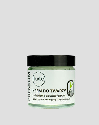 Face cream with prickly pear oil dedicated to dry, tired, mature skin La-Le - 1