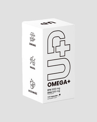 Supplement Up Omega+ UP Omega-3 Unsaturated Fatty Acids Health Pharma 120 capsules