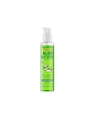 Equilibra aloe vera micellar gel with hyaluronic acid for sensitive skin