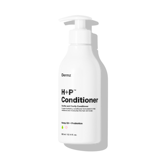 Hemp conditioner with probiotics to regenerate hair and scalp microbiome H+P Dermz