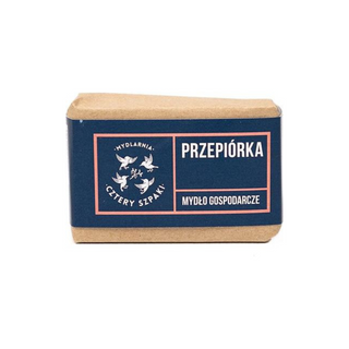 Quail farm soap with simple composition, unscented, Four Spikes Soap Shop
