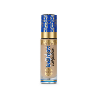 Mattifying foundation with moisturizing skin effect Ideal Matt 303 Dark Natural InGrid