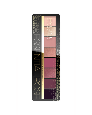 Eyeshadow Palette 8 Shades in Beige and Pink Tones Essential Rose Eveline