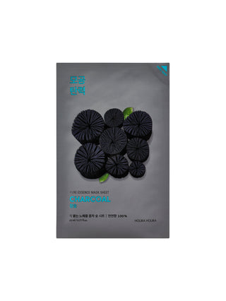 Charcoal Extract Sheet Mask in Cotton Cloth Pure Essence Holika Holika