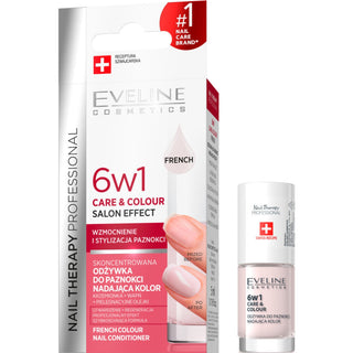 6-in-1 Colour-Enhancing Nail Concentrated Conditioner, French Eveline