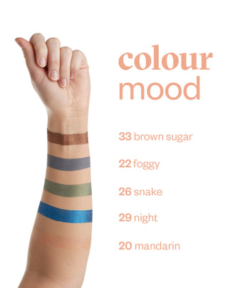 Matt Eyeshadow Colour Mood in Bitter Chocolate Shade 30 Cocoa Paese