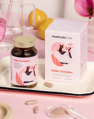 Iron Absorption Enhancing Supplement FeMe Complex Health Labs Care 60 Capsules