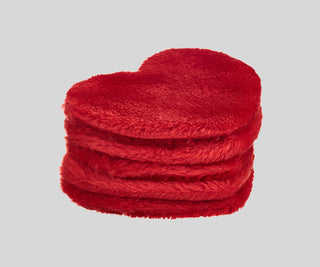 Reusable Heart Shaped Makeup Removal Pads for All Skin Types Heart Pads Glov