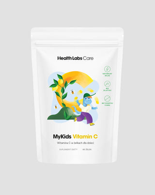 Vegan Vitamin C Gummies for Children MyKids Vitamin C Health Labs Care 60 pcs.