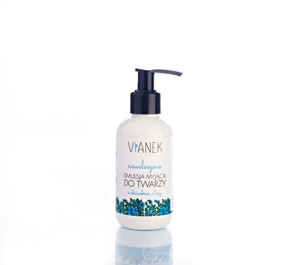 Moisturising Facial Cleansing Emulsion for Dry and Sensitive Skin with Linden Extract Vianek