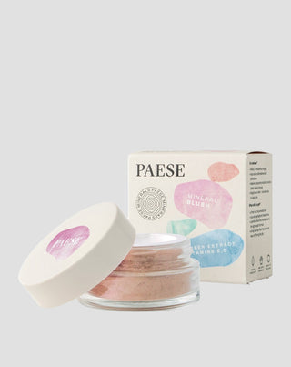 Mineral Blush for Cheeks in Dusty Rose Shade 301N Paese Minerals