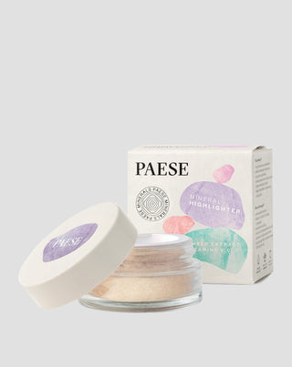 Mineral Highlighter in Natural Glow Shade 500N Paese Minerals