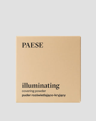 Illuminating Concealing Pressed Face Powder Shade 2C Natural Paese