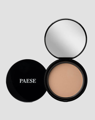 Illuminating opaque pressed face powder color 3C golden beige Illuminating Paese