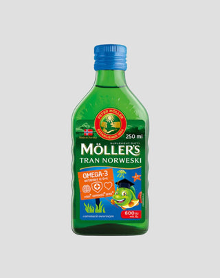 Moller's Norwegian Fruit Flavored Tranium with 600 IU of vitamin D3 - 1