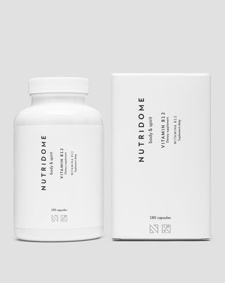 Nutridome vitamin B12 for immunity, fatigue and nervous system function 180 capsules - 3